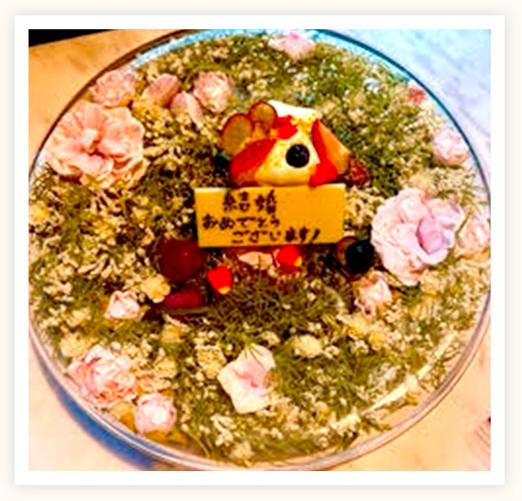 30代女性会員様、オンラインお見合いからの出会い相談所の移籍からのご活動スタート、こちらのご紹介からのご成婚です。